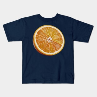 Juicy Burst: Fresh Orange Splash T-shirt Kids T-Shirt